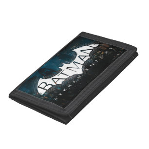Batman Arkham Knight Gotham Logo Trifold Wallet