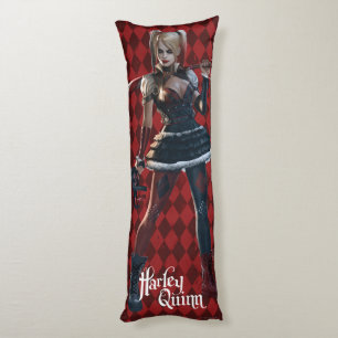 Batman Arkham Knight Harley Quinn with Bat Body Pillow