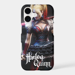 Batman Arkham Knight Harley Quinn with Bat iPhone 17 Case