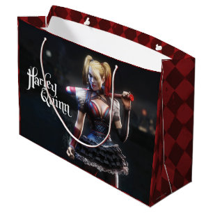 Batman Arkham Knight   Harley Quinn with Bat Large Gift Bag