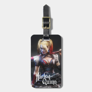 Batman Arkham Knight Harley Quinn with Bat Luggage Tag