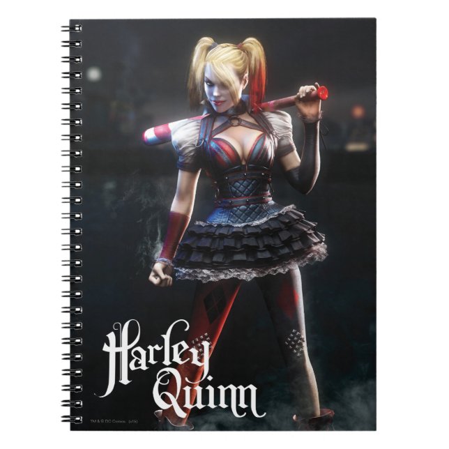 Batman Arkham Knight | Harley Quinn with Bat Notebook (Front)