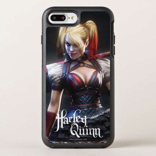 Batman Arkham Knight | Harley Quinn with Bat OtterBox Symmetry iPhone 8 Plus/7 Plus Case