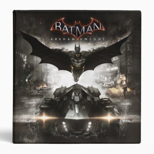 Batman Arkham Knight Key Art Binder | Zazzle