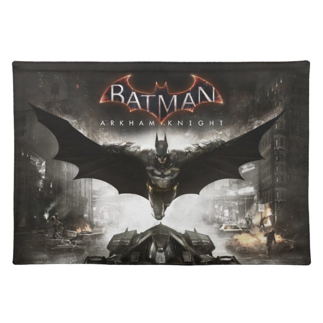 Batman Arkham Knight Key Art Cloth Placemat (Front)