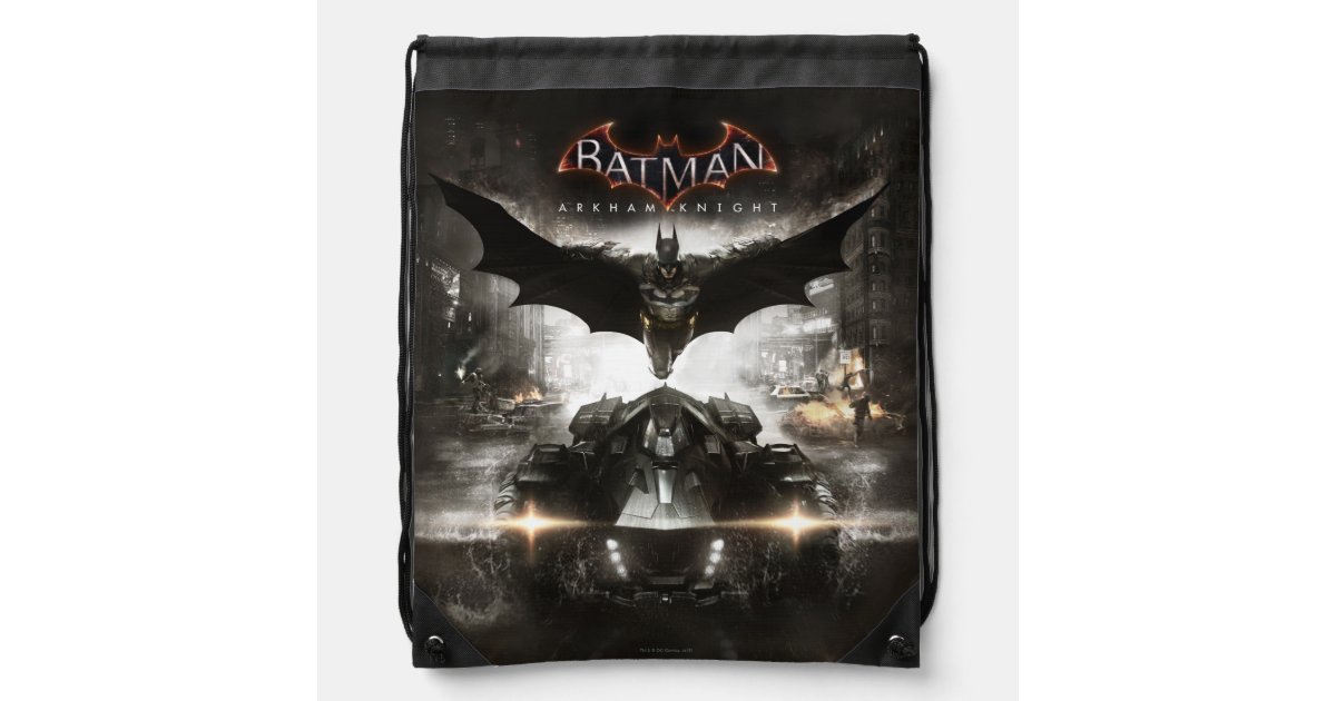 Batman Arkham Knight Key Art Drawstring Bag | Zazzle