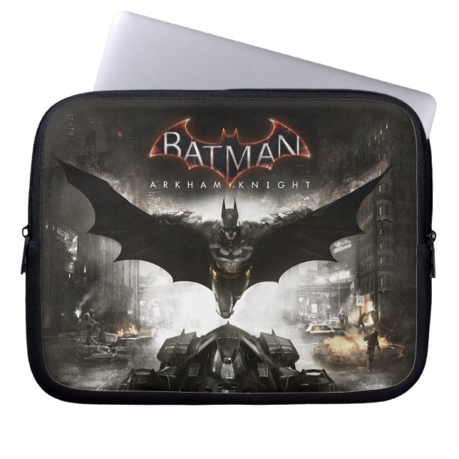 Batman Arkham Knight Key Art Laptop Sleeve (Front)