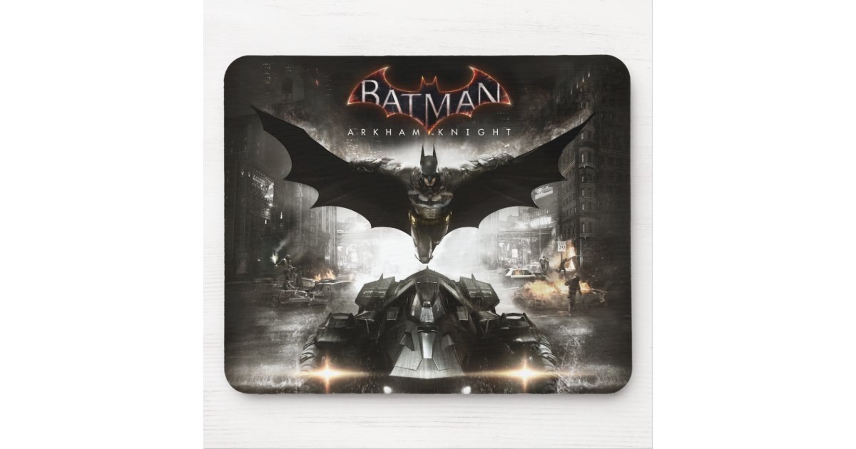 Batman Arkham Knight Key Art Mouse Pad | Zazzle