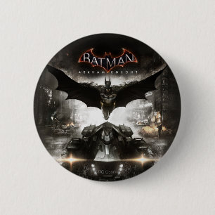 Batman Arkham Knight Key Art Pinback Button
