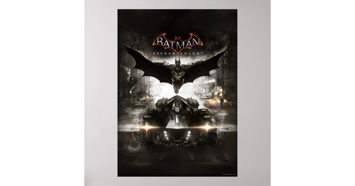 Pôster Batman Arkham Knight Key Art