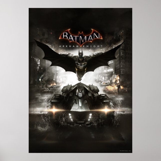 Batman Arkham Knight Key Art Poster (Front)