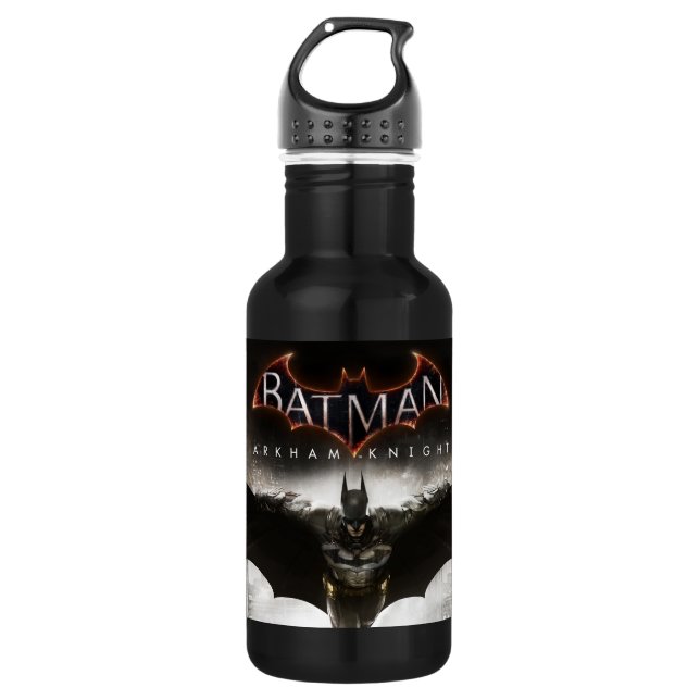 Batman Arkham Knight Key Art Stainless Steel Water Bottle (Front)