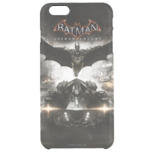 Batman Arkham Knight Key Art Clear iPhone 6 Plus Case