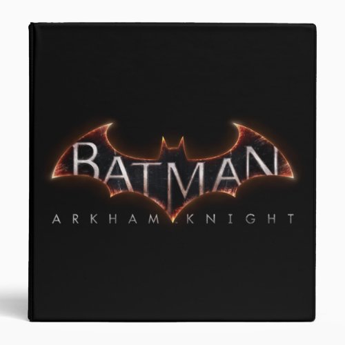 Batman Arkham Knight Logo Binder