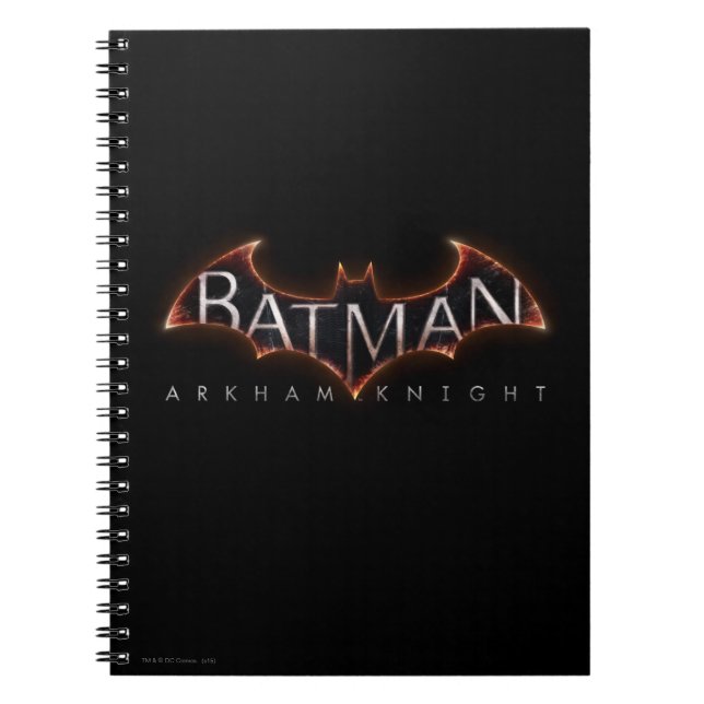 Batman Arkham Knight Logo Notebook (Front)