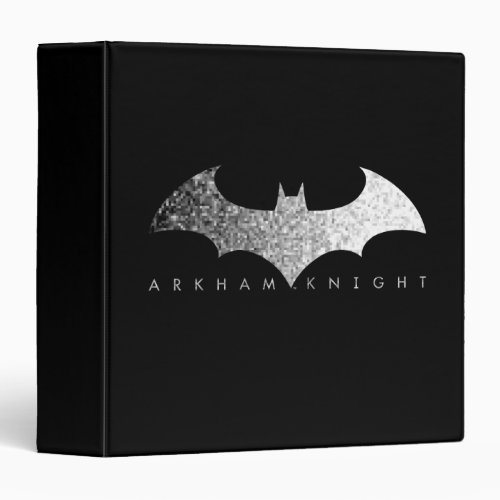 Batman Arkham Knight Pixel Logo Binder