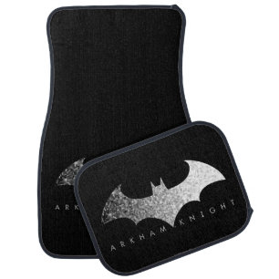 Batman Arkham Knight Pixel Logo Car Mat