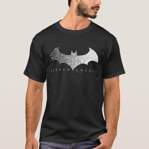 Batman Arkham Knight Pixel Logo T_Shirt