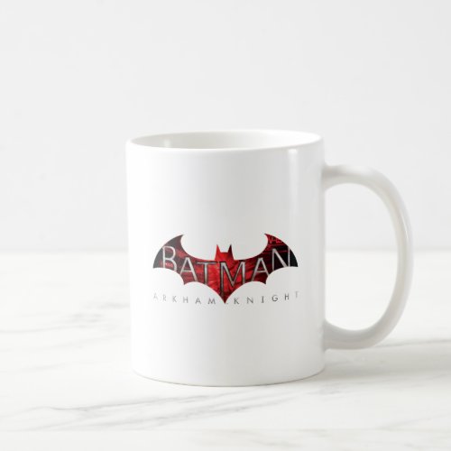 Batman Arkham Knight Red Logo Coffee Mug