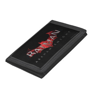 Batman Arkham Knight Red Logo Trifold Wallet