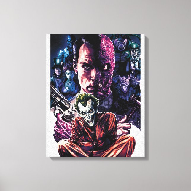 Batman - Arkham Unhinged #11 Cover Canvas Print (Front)