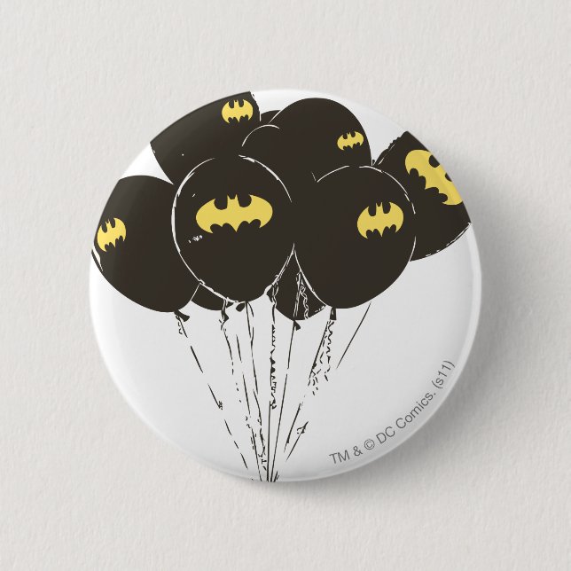 Batman Balloons Button (Front)