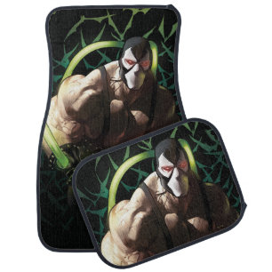 Batman Bane Bat Swarm Illustration Car Floor Mat