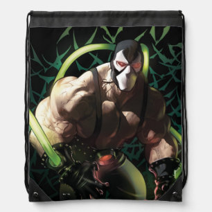 Batman Bane Bat Swarm Illustration Drawstring Bag