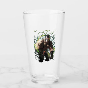 Batman Bane Bat Swarm Illustration Glass