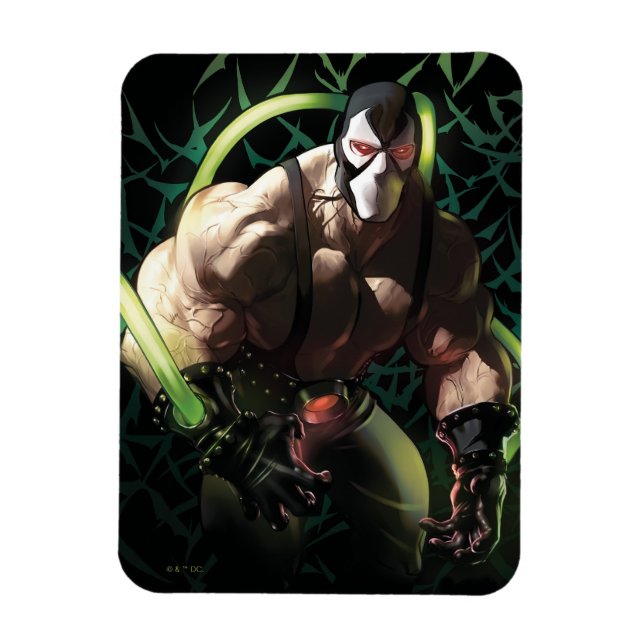 Batman Bane Bat Swarm Illustration Magnet (Vertical)