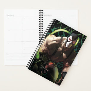 Batman Bane Bat Swarm Illustration Planner