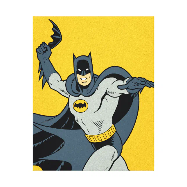 Batman Batarang Canvas Print | Zazzle