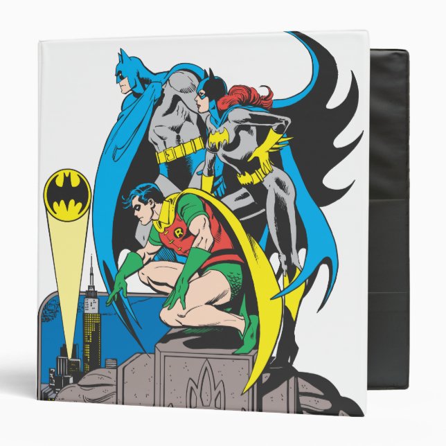 Batman/Batgirl/Robin 3 Ring Binder (Front/Inside)