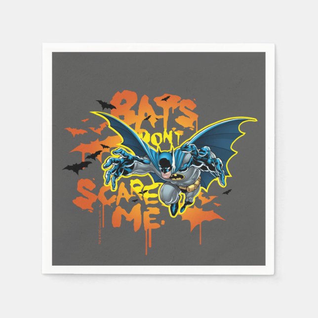 Batman | Bats Don't Scare Me Napkins (Front)
