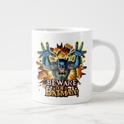 Batman  Beware of Batman Giant Coffee Mug