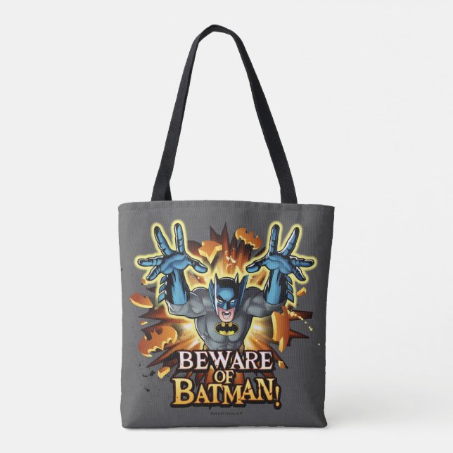 Batman | Beware of Batman Tote Bag (Back)