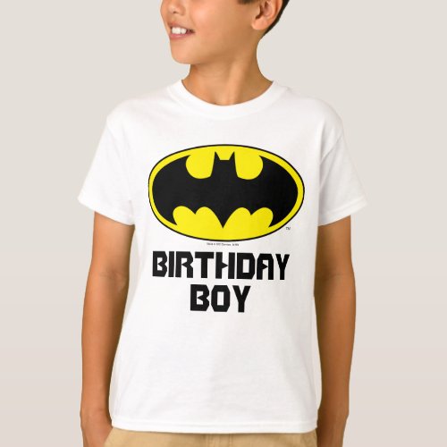Batman  Birthday Boy _ Name  Age T_Shirt