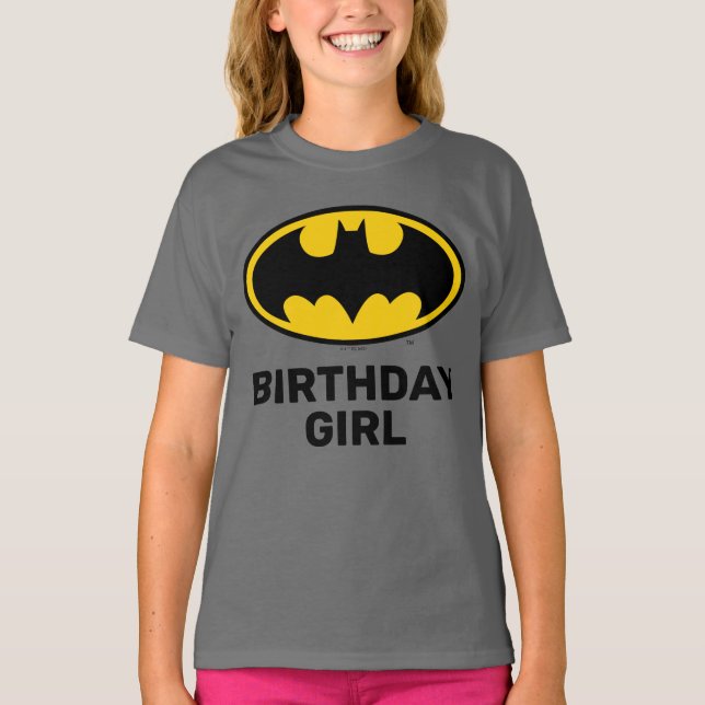 Batman  | Birthday Girl T-Shirt (Front)