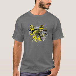 Batman Black and Yellow Collage T-Shirt
