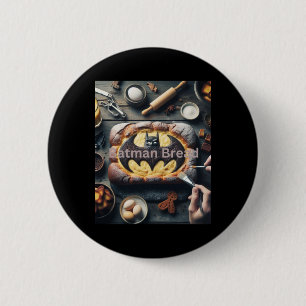 Batman Bread Sticker  Button