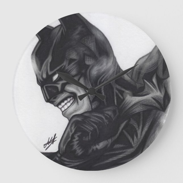 Batman ~ Bruce Wayne Large Clock (Front)