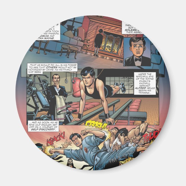 Batman - Bruce Wayne Origins 1 Magnet (Front)