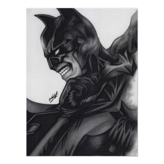 Batman ~ Bruce Wayne Poster (Front)