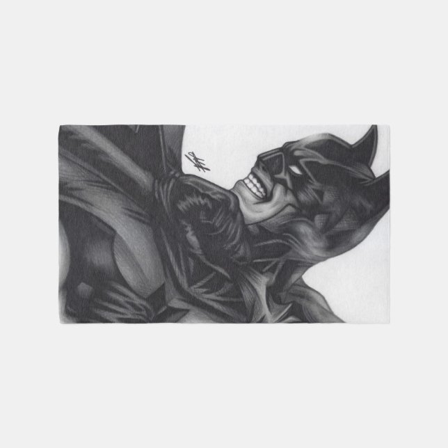 Batman ~ Bruce Wayne Rug (Front)