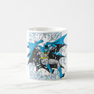 Batman Bursts Through Glass Coffee Mug