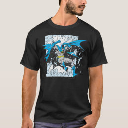 Batman Bursts Through Glass T-Shirt
