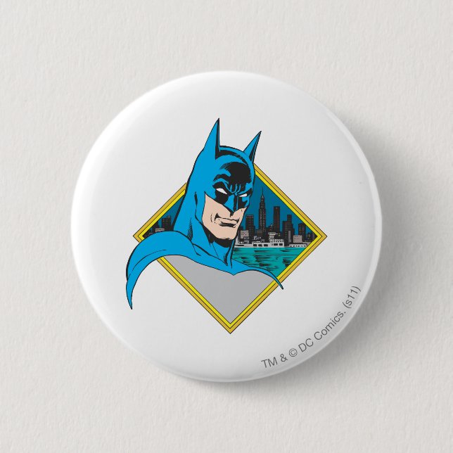 Batman Bust Button (Front)