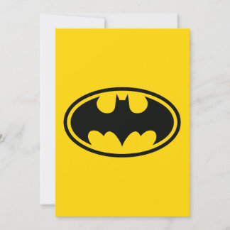 Batman Button Invitation