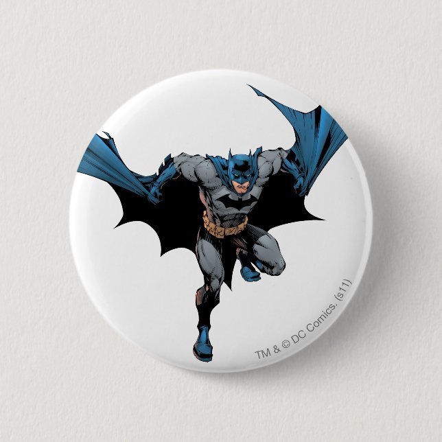 Batman Cape like wings Button (Front)