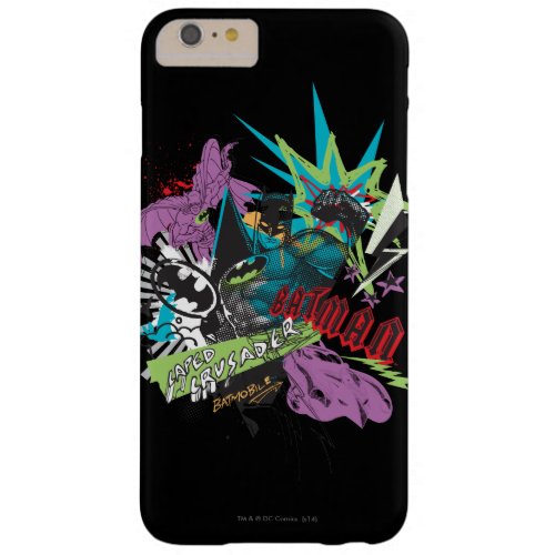 Batman Caped Crusader Neon Collage Barely There iPhone 6 Plus Case